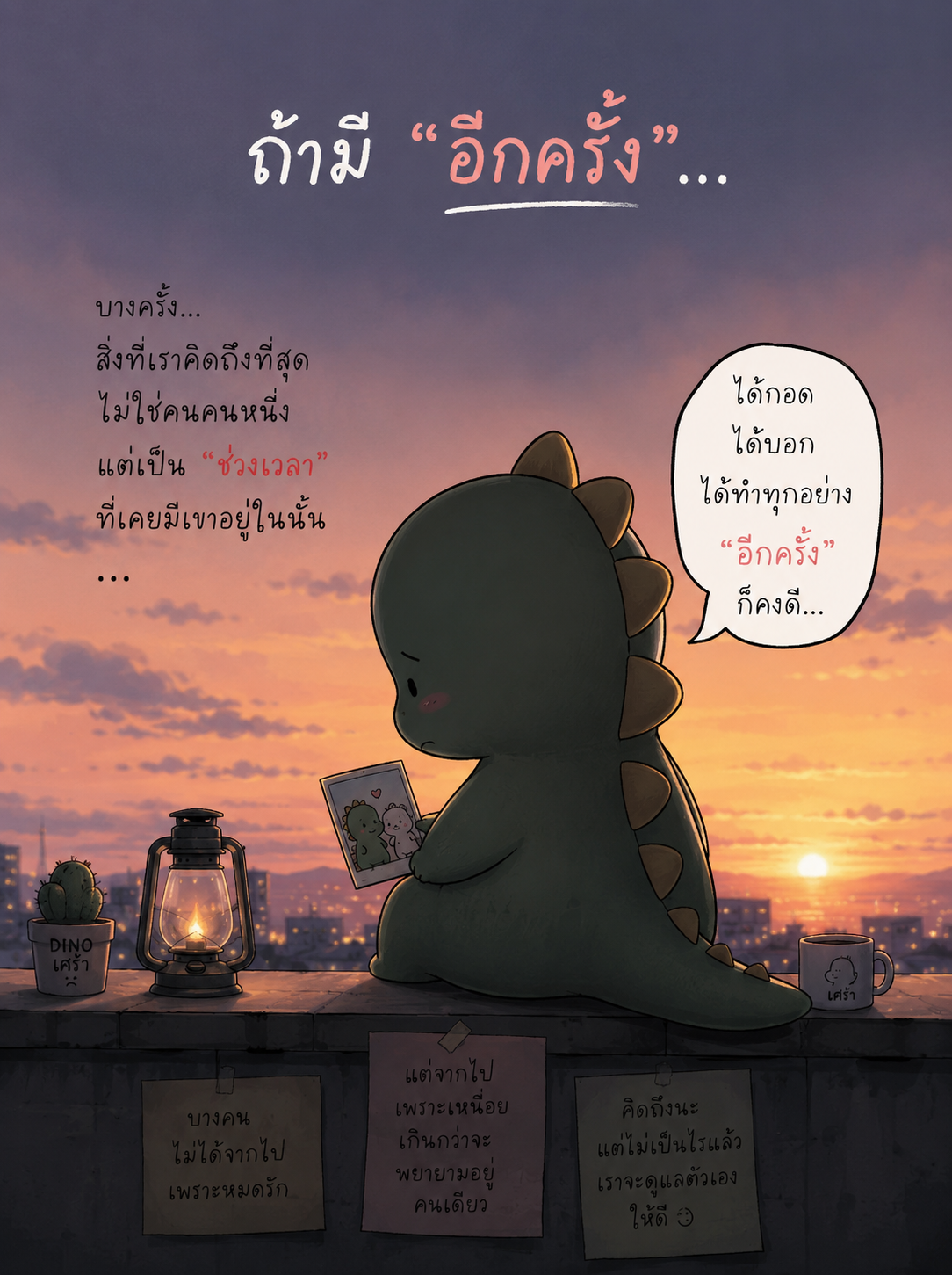 ถ้ามี “อีกครั้ง”… คงรักเธอให้ดีกว่าเดิม | ไดโนเศร้า