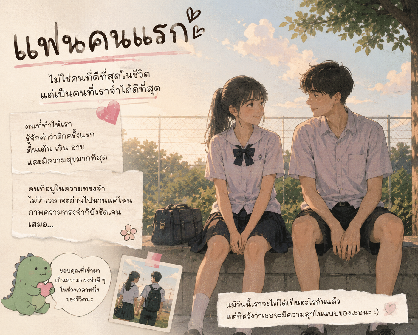 แฟนคนแรก…ทำไมถึงเป็นคนที่เราลืมไม่ได้มากที่สุด