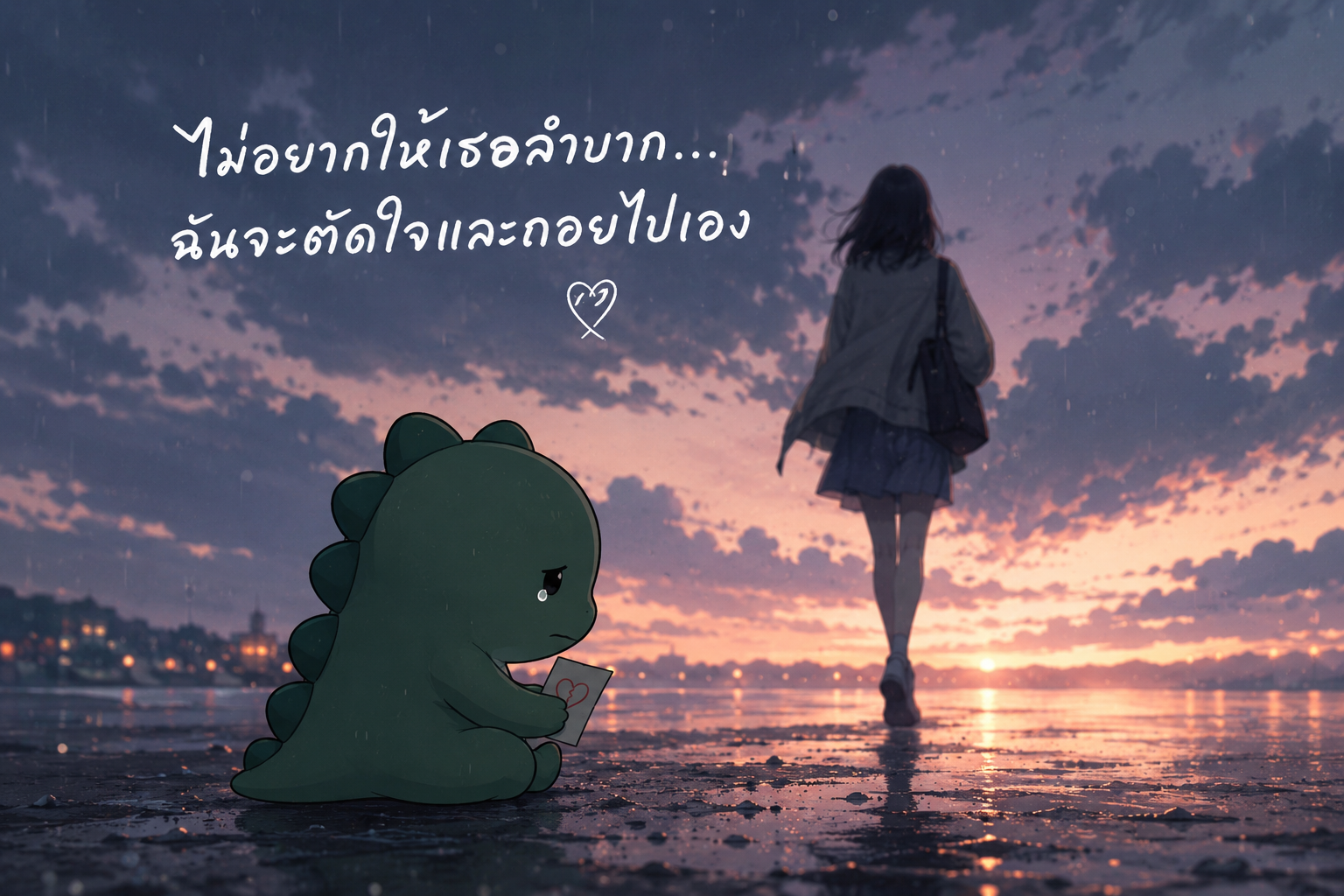 ไม่อยากให้เธอลำบาก…ฉันจะตัดใจและถอยไปเอง!